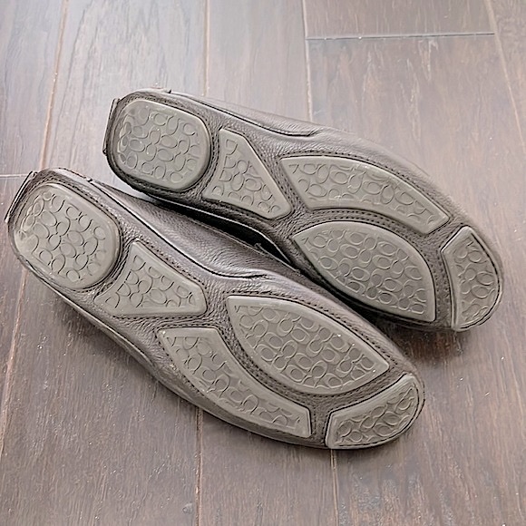 Coach Signature Logo Canvas Men's Loafer - Picture 6 of 8